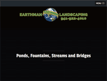 Tablet Screenshot of earth-man.com